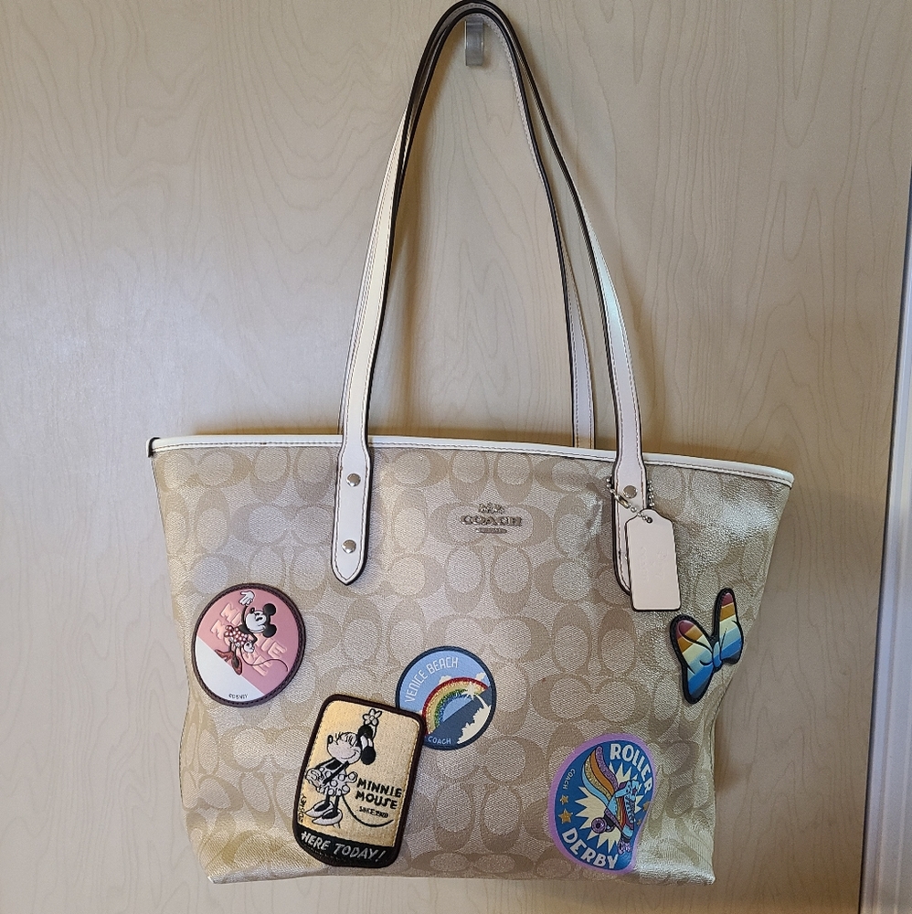 Limited Edition Disney X Coach Minnie Mouse Tote
